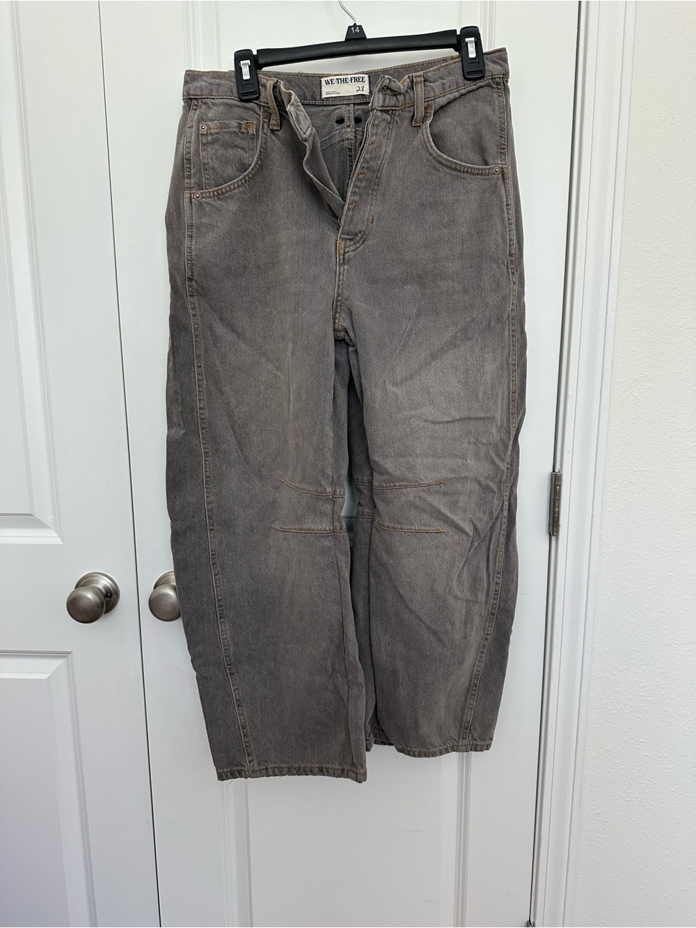 We The Free Lucky You Mid-Rise Barrel Jeans - Picture 3 of 6